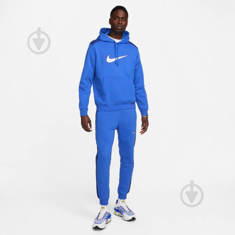 Джемпер Nike M NSW SP FLC HOODIE BB FN0247-480 р.XL синий - фото 6