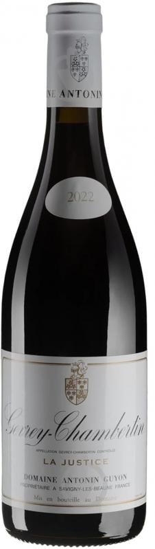 Вино Antonin Guyon Gevrey Chambertin La Justice 2022 0,75 л - фото 1