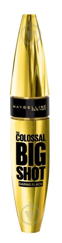 Туш для вій Maybelline New York The Colossal Big Shot Daring Extra Black 9,5 мл - фото 1