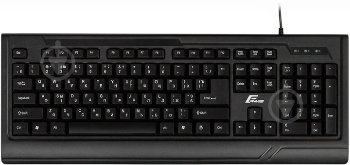 Клавіатура Frime Office Keyboard (FKBB0123) black - фото 1