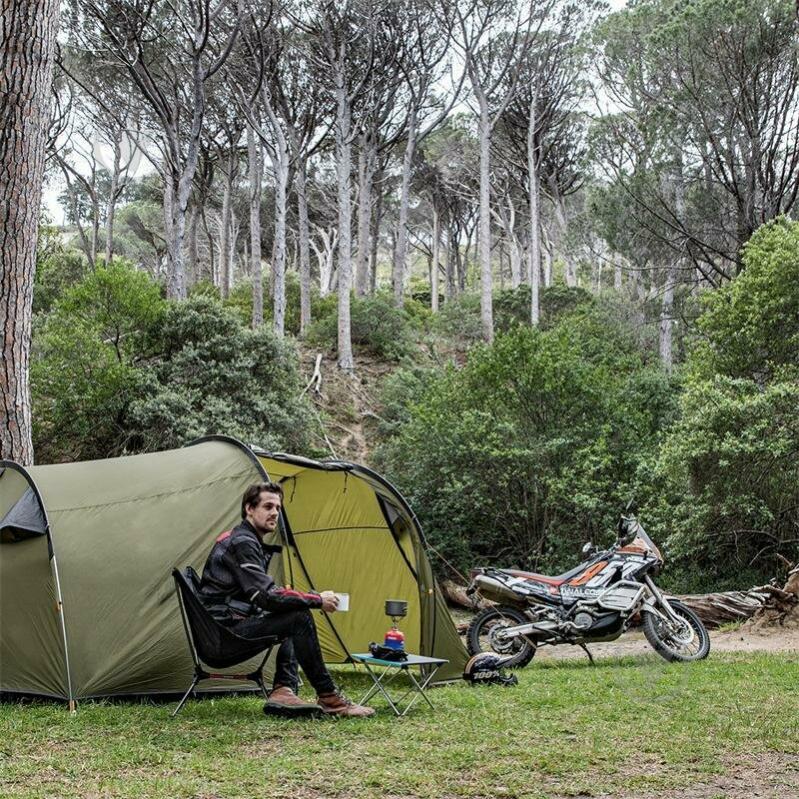 Палатка Naturehike сверхлегкий двухместный Could Tourer Motercycle NH19ZP013, 40D, серый 6927595767597 - фото 2