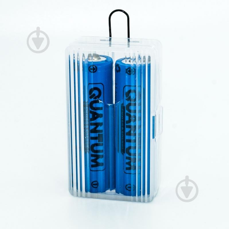 Аккумулятор Quantum Li-ion NCM18650 1500mAh 1С с клеммным выступом 18650 2 шт. (NCM18650TT/1500-PB2) - фото 3