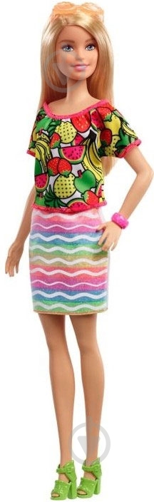 Лялька Barbie Crayola Rainbow Fruit Surprise - фото 1