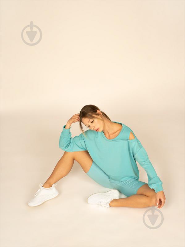 Світшот 4F SWEATSHIRT FNK 4FAW22TFSWF157-35S р.M бірюзовий - фото 5