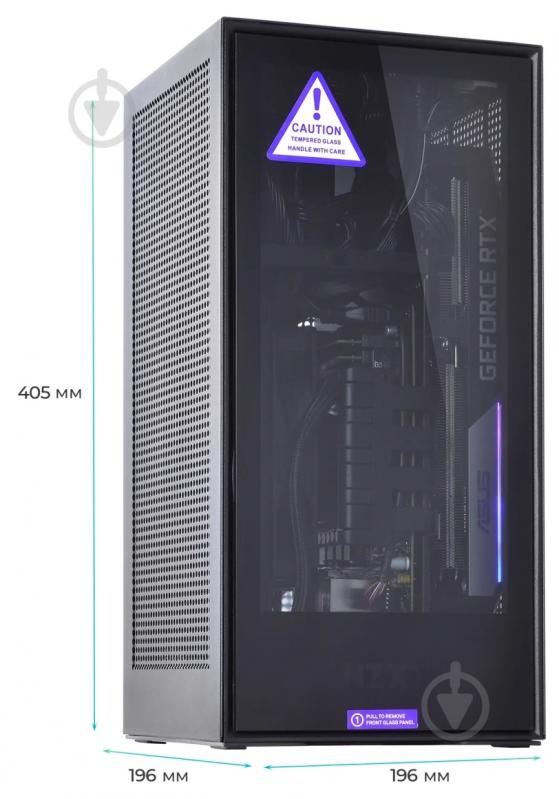 Компьютер персональный Artline Overlord H1 (H1v12) black - фото 12