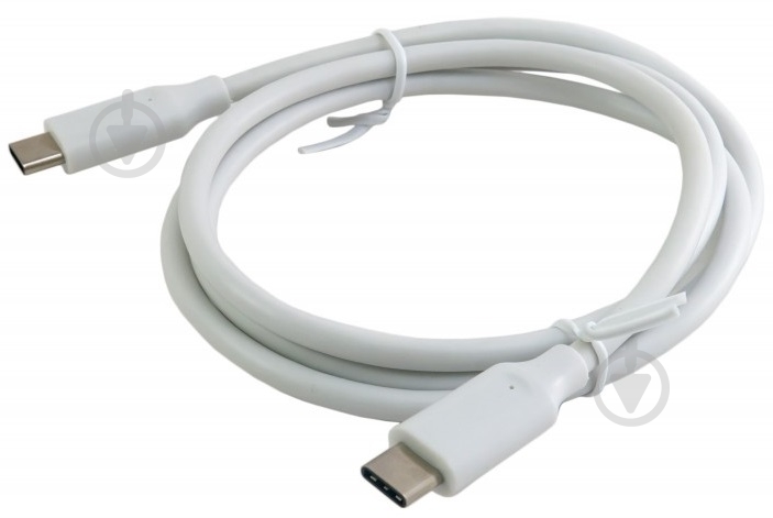 ᐉ Кабель EXTRADIGITAL USB Type C to USB Type C PVC 28 AWG 1 м белый ...