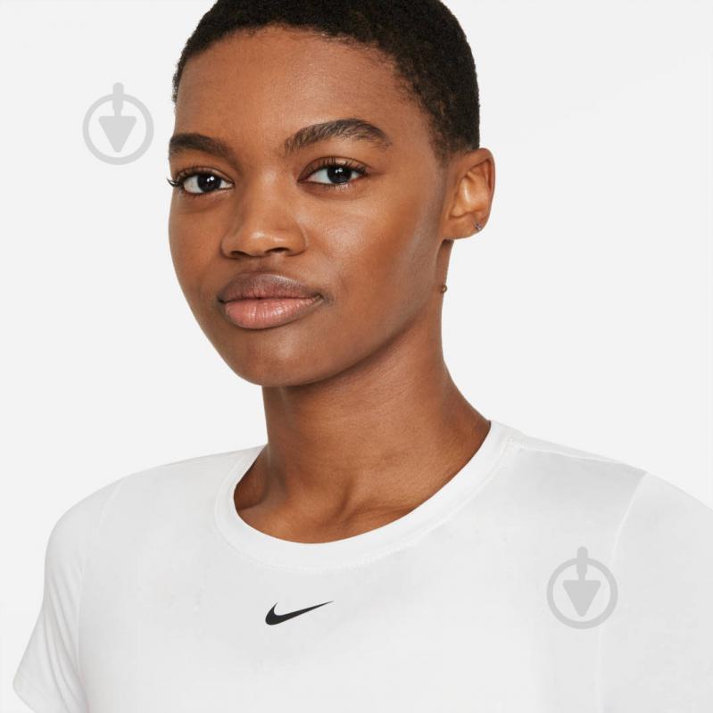 Футболка Nike W NK ONE DF SS SLIM TOP DD0626-100 р.XL белый - фото 3