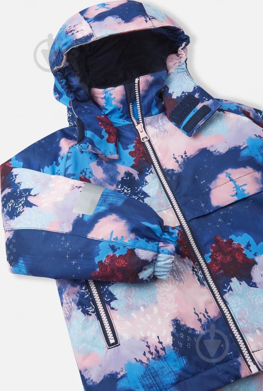 Куртка для девочек Reima Reimatec Muonio р.110 синий 5100289B-5451 - фото 4 Куртка для девочек Reima Reimatec Muonio р.110 синий 5100289B-5451 - фото 4