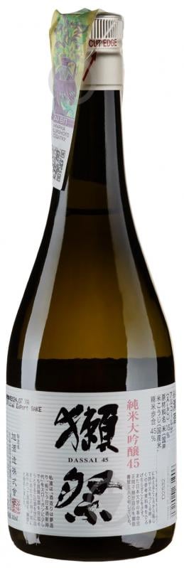 Саке Dassai 45 Junmai Daiginjo 15% 0,3 л - фото 1 Саке Dassai 45 Junmai Daiginjo 15% 0,3 л - фото 1