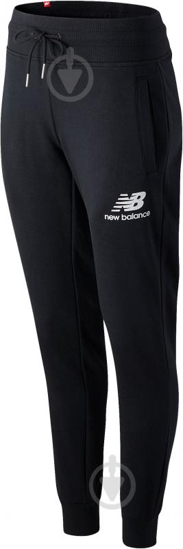 Штани New Balance ESSENTIALS FT WP03530BK р. L чорний - фото 1