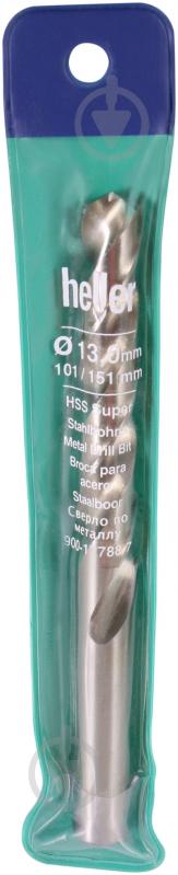 Сверло по металлу Heller HSS-Super 13 мм 17788 - фото 2