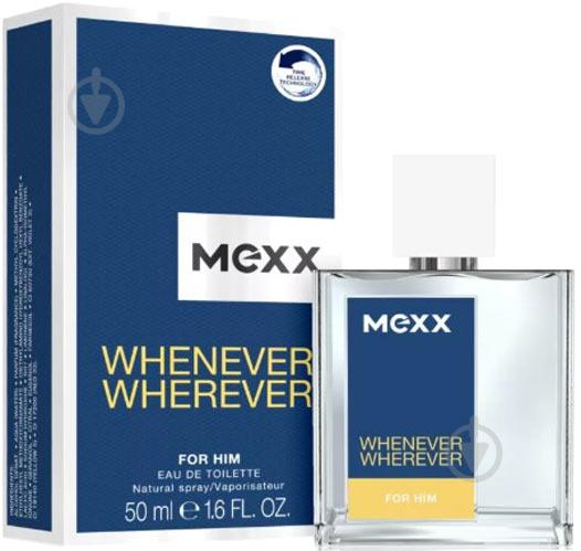 Туалетная вода Mexx Whenever Wherever For Him 50 мл - фото 1