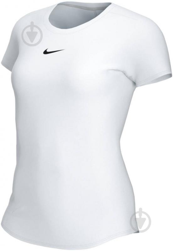 Футболка Nike W NK ONE DF SS SLIM TOP DD0626-100 р.XS белый - фото 5