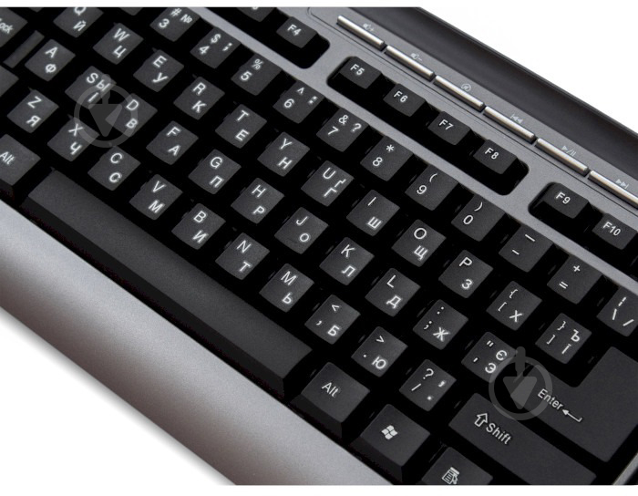 Клавиатура Frime Classic Keyboard (FKBB0323) black/silver - фото 3