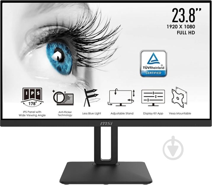 Монитор MSI 23,8" (9S6-3PA1AT-012) - фото 1