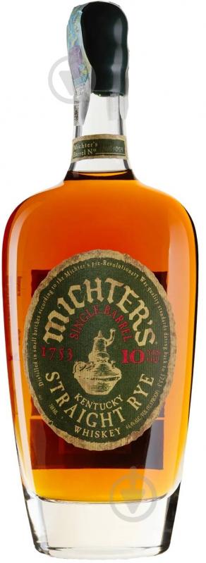 Виски Michter's 10yo Straight Rye 0,7 л - фото 1 Виски Michter's 10yo Straight Rye 0,7 л - фото 1