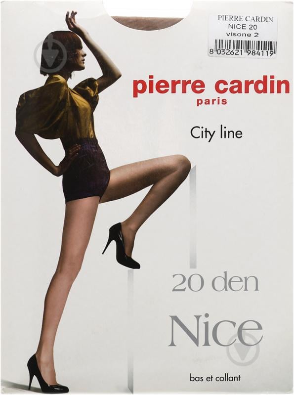 Колготки Pierre Cardin NICE 40 den Visone 2 бежевий - фото 1