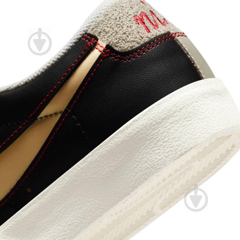 Кросівки чоловічі зимові Nike BLAZER LOW '77 PRM DH4370-001 р.46 чорні - фото 7