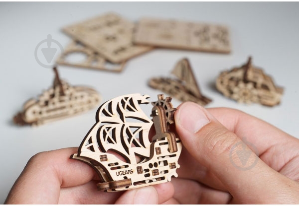 3D-конструктор Ukrainian Gears Фиджет Корабли - фото 3 3D-конструктор Ukrainian Gears Фиджет Корабли - фото 3