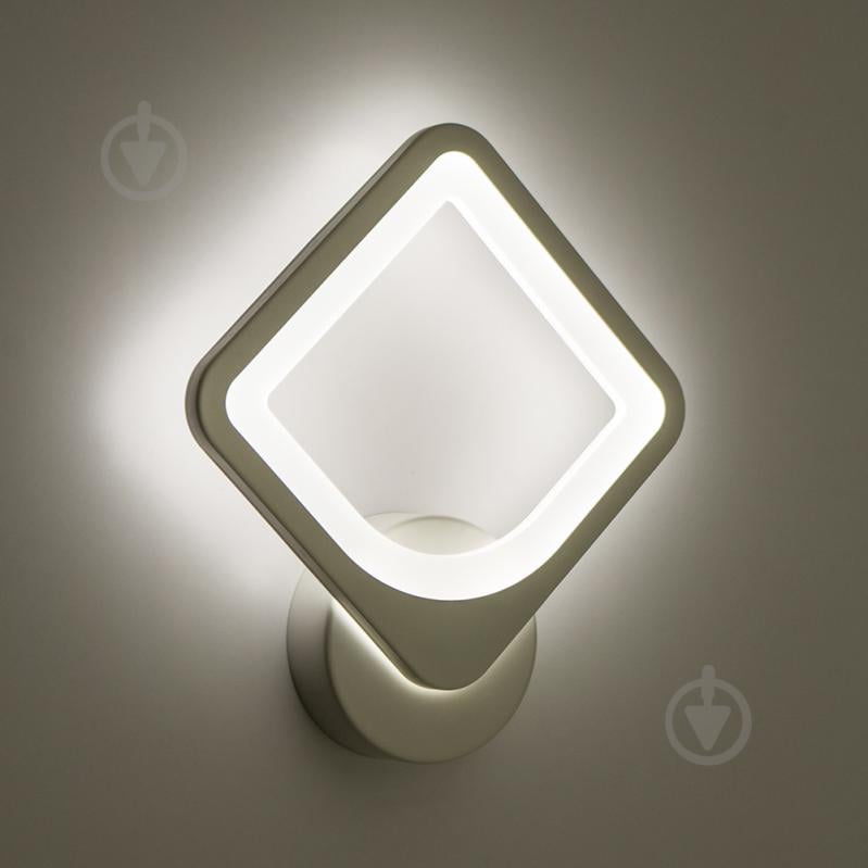 Бра Luminaria 1x24 Вт без цоколя білий TETRA 24W S WHITE - фото 4