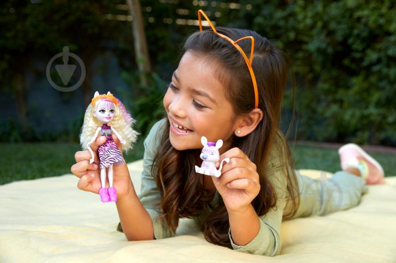 Кукла Enchantimals Зебра Зеди GTM27 - фото 5 Кукла Enchantimals Зебра Зеди GTM27 - фото 5