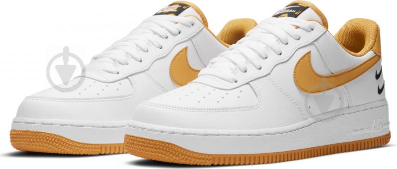 Кроссовки мужские демисезонные Nike Air Force 1 '07 LV8 CT2300-100 р.44 белые - фото 1