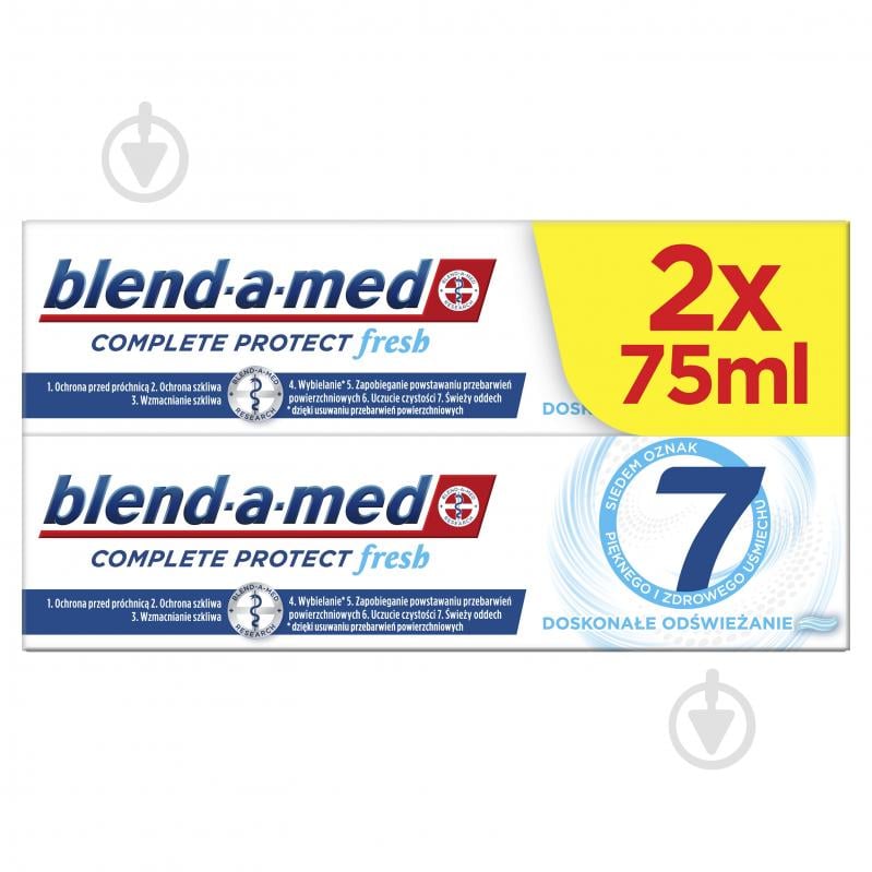 Зубная паста Blend-a-Med Complete Protect 7 Экстра свежесть 2х 75 мл - фото 2