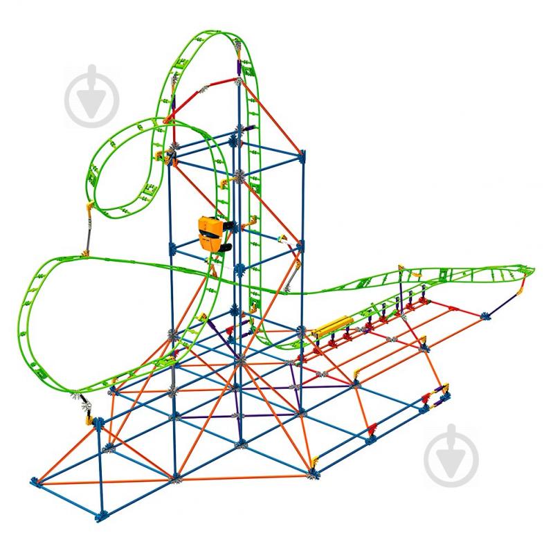 Конструктор K'Nex Американские горки: Бесконечное путешествие - фото 1