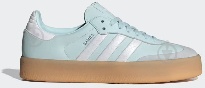 Кеды Adidas SAMBAE W ID0435 р.38 голубой - фото 1