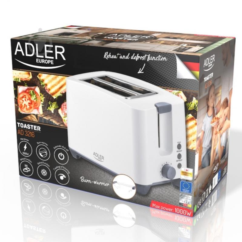 Тостер Adler AD 3216 - фото 8