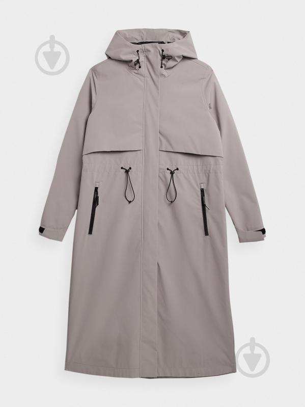 Куртка женская демисезонная 4F TECHNICAL JACKET 4FSS23TTJAF369-83S р.M бежевая - фото 1