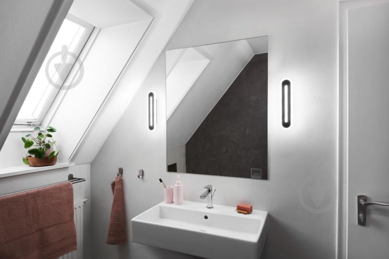 Світильник світлодіодний Ledvance Smart+ Wifi Orbis Bath Wall 300 мм 13 Вт чорний - фото 7