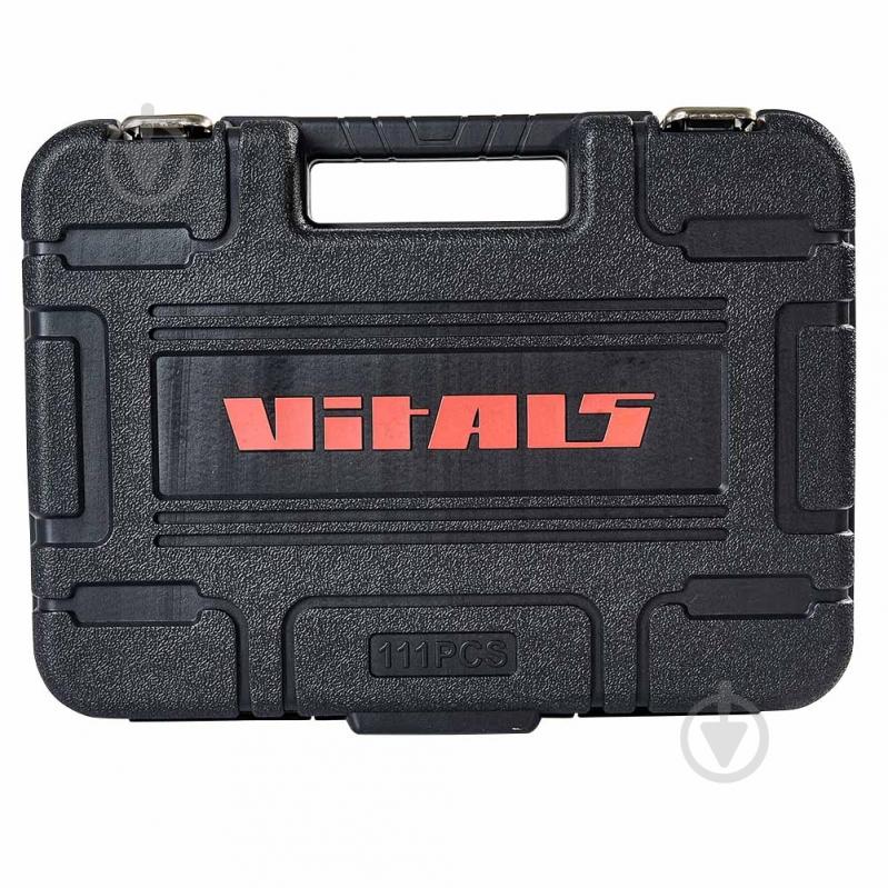 Набір головок Vitals 1/4″ и 1/2″ 111 предметів Master Impact + Superlock 1/2”(M)x1/4”(M) 111 шт. 186169 - фото 3