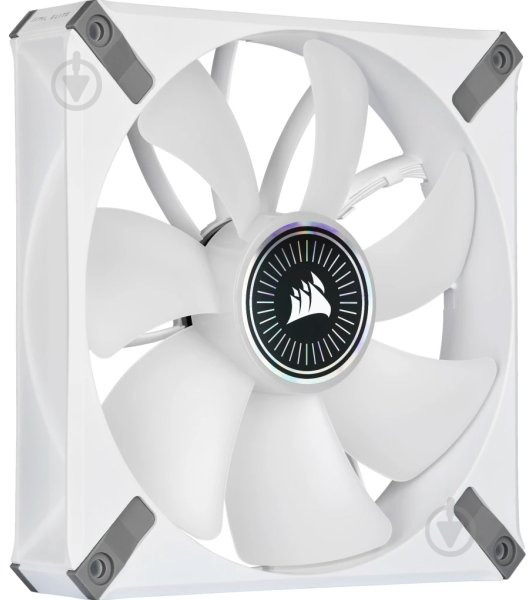 Корпусный кулер Corsair ML140 RGB Elite Premium Dual Pack White (CO-9050119-WW) - фото 2