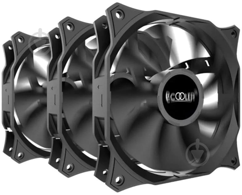 Корпусний кулер PcCooler DN 120 BK 3in1 - фото 1