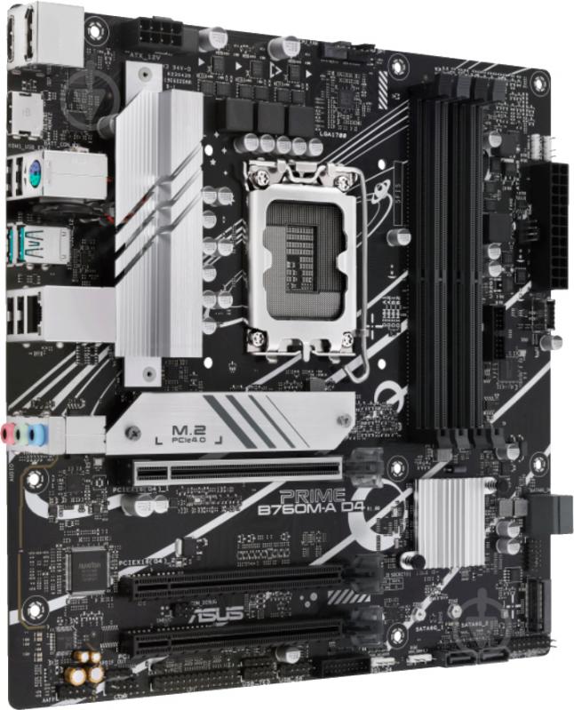 Материнская плата Asus 90MB1D00-M1EAYC (Socket 1700, Intel B760, micro ATX) - фото 2