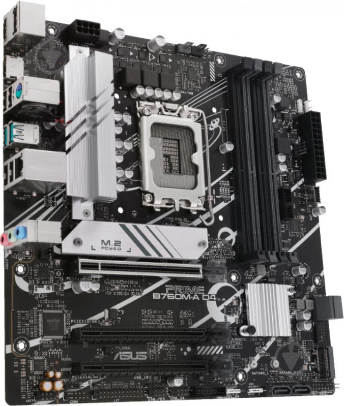 Материнская плата Asus 90MB1D00-M1EAYC (Socket 1700, Intel B760, micro ATX) - фото 3