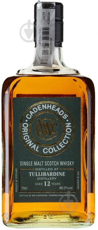 Виски Cadenhead Tullibardine 12yo 0,7 л - фото 1 Виски Cadenhead Tullibardine 12yo 0,7 л - фото 1
