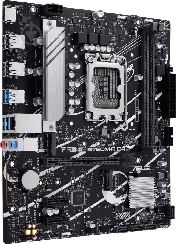 Материнская плата Asus 90MB1HA0-M0EAY0 (Socket 1700, Intel B760, micro ATX) - фото 2 Материнская плата Asus 90MB1HA0-M0EAY0 (Socket 1700, Intel B760, micro ATX) - фото 2