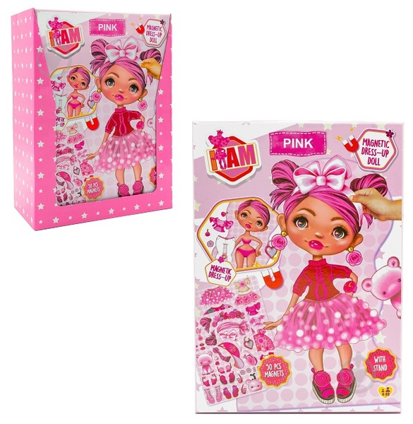 Гра настільна I AM Одягни ляльку PINK IAM23251A - фото 1