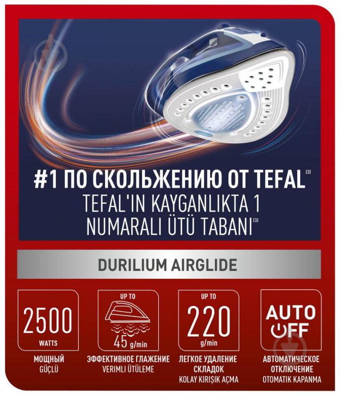 ᐉ Праска Tefal FV5735 Easygliss Plus • Краща ціна в Києві, Україні ...