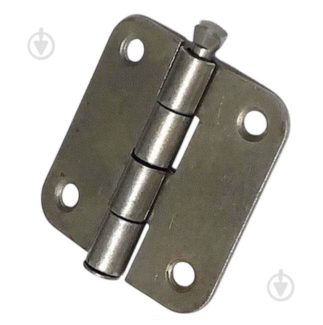 Петля накладная универсальная круглая 40 мм черный - фото 1 Петля накладная универсальная круглая 40 мм черный - фото 1