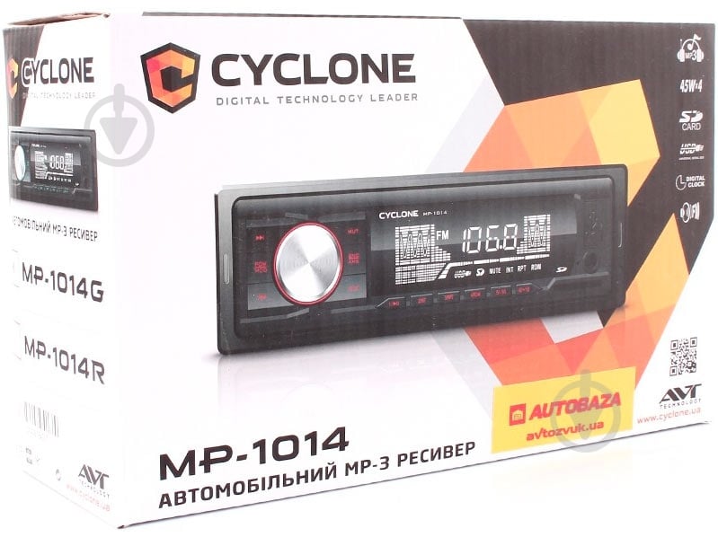Автомагнітола CYCLONE MP-1014G - фото 4