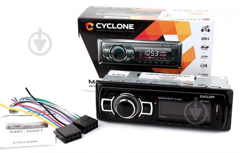 Автомагнитола CYCLONE MP-1021G - фото 4