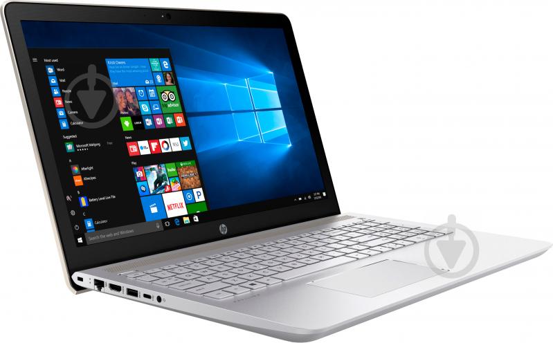 Ноутбук HP Pavilion 15-cd006ur 15.6" (2FN16EA) gold - фото 2