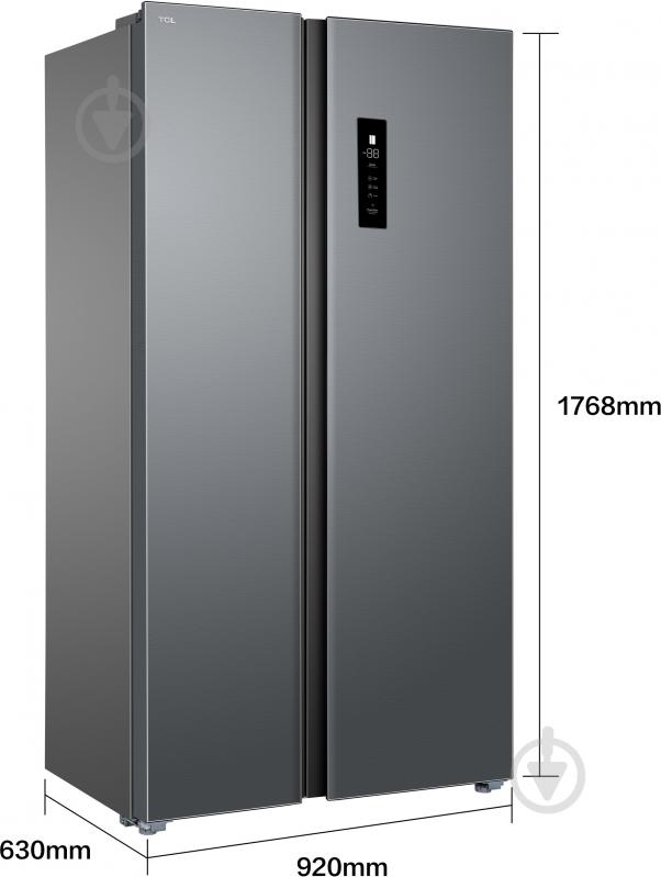 Холодильник TCL Side-by-side RP505SXF0 - фото 8 Холодильник TCL Side-by-side RP505SXF0 - фото 8