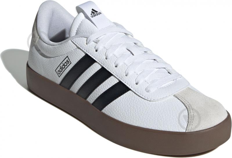 Кросівки чоловічі демісезонні Adidas VL COURT 3.0 ID6285 р.46 білі - фото 3