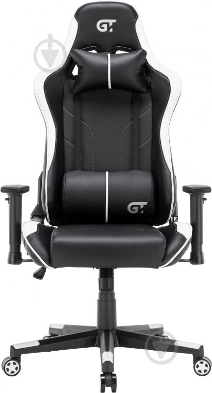 Кресло GT Racer X-2528 черно-белый - фото 2 Кресло GT Racer X-2528 черно-белый - фото 2