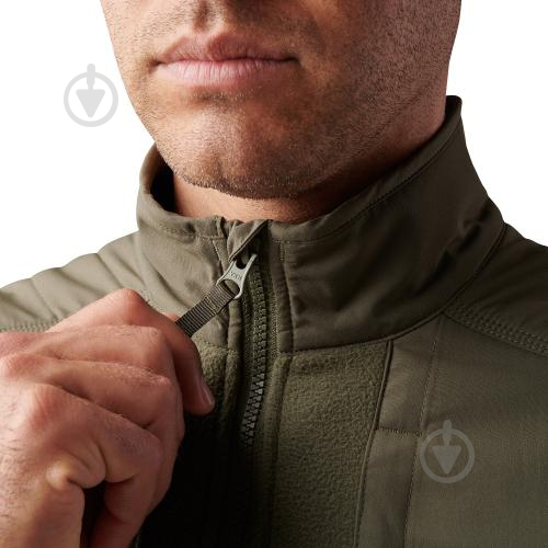 Куртка мужская демисезонная 5.11 Tactical ФЛИСОВАЯ "MESOS TECH FLEECE JACKET" 78038-186 р.M [186] Ranger Green - фото 4