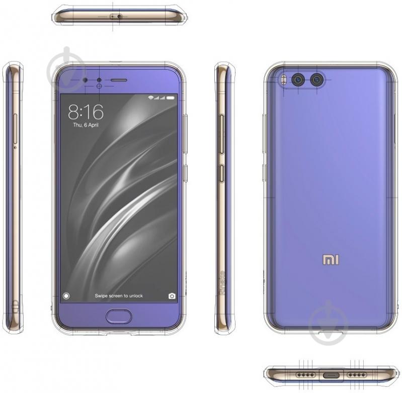 Чехол Ringke Fusion Black для Xiaomi Mi6 - фото 7 Чехол Ringke Fusion Black для Xiaomi Mi6 - фото 7
